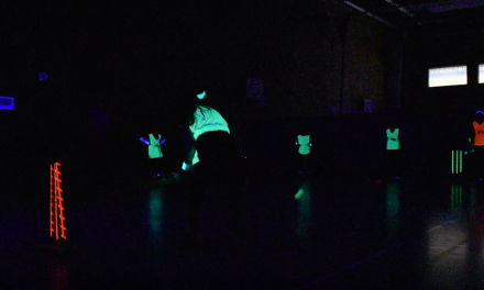 Secondary School Girls Glow In The Dark Festival