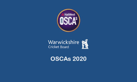 Warwickshire cricket board oscas 2020