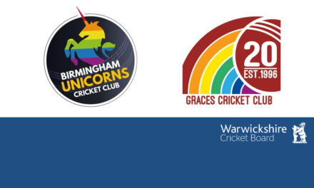 Birmingham Unicorns CC v Graces CC 13th June 2021 – a landmark first cricket match between two all LGBTQ+ teams