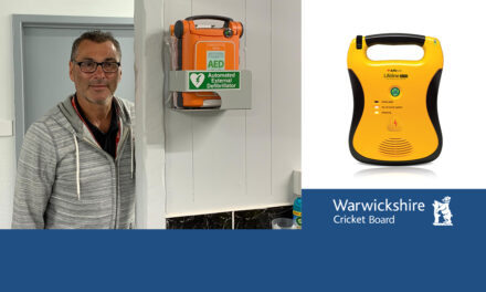 Defibrillators in Cricket Clubs