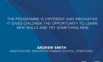 Chance to Shine Case Study 6 – Q&A with Andrew Smith, Headteacher, Bishopton Primary School, Stratford.